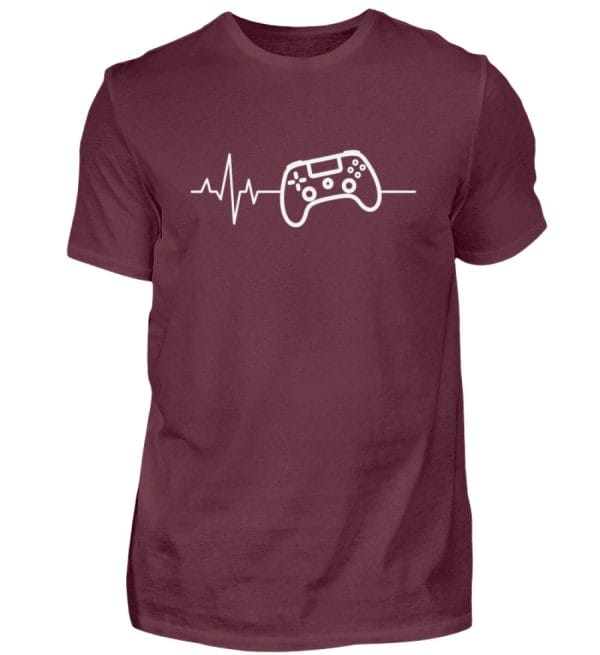 Gamers Heartbeat / Unisex / T-Shirt - Herren Shirt-839