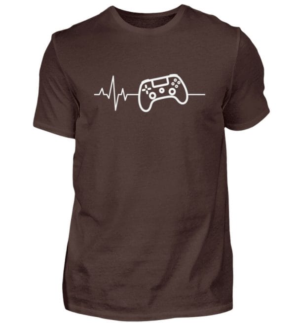 Gamers Heartbeat / Unisex / T-Shirt - Herren Shirt-1074