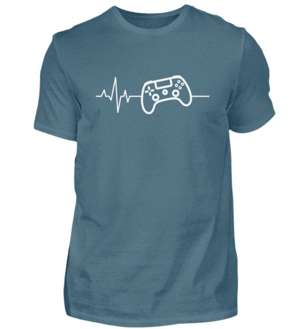 Gamers Heartbeat / Unisex / T-Shirt - Herren Shirt-1230