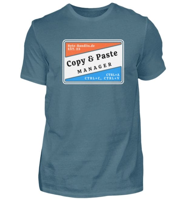 Copy & Paste Manager / Unisex / T-Shirt - Herren Shirt - Herren Shirt-1230