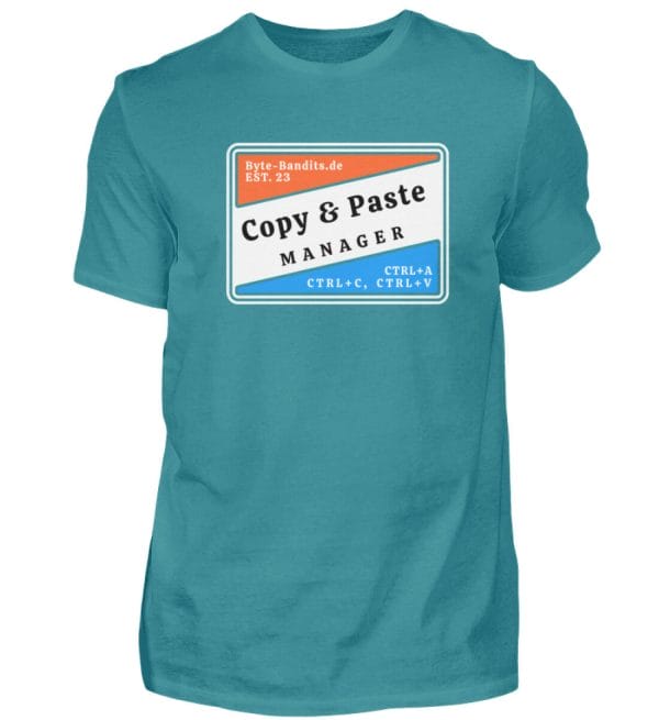 Copy & Paste Manager / Unisex / T-Shirt - Herren Shirt - Herren Shirt-1096